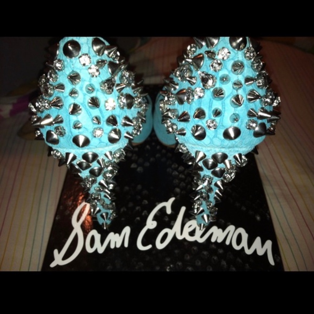 Sam Edelman open toe heel